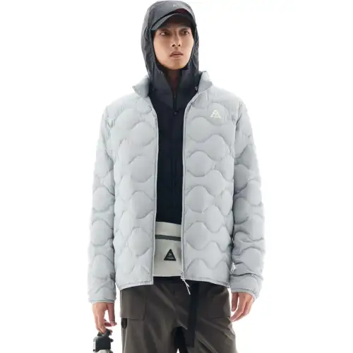 Anta Outdoor Collection Down Jacket Men's Limestone Mud