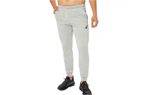 ASICS Casual Pants Men's Gray Moderate Cuffed Pants