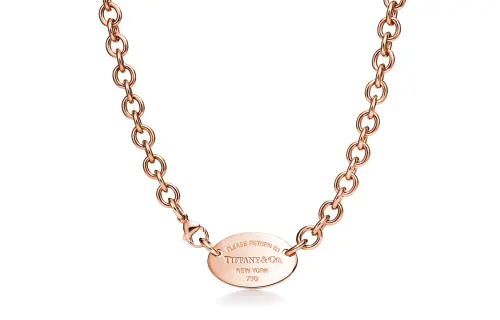 TIFFANY & CO. Return To Tiffany Collection Necklaces Women's Rose Gold