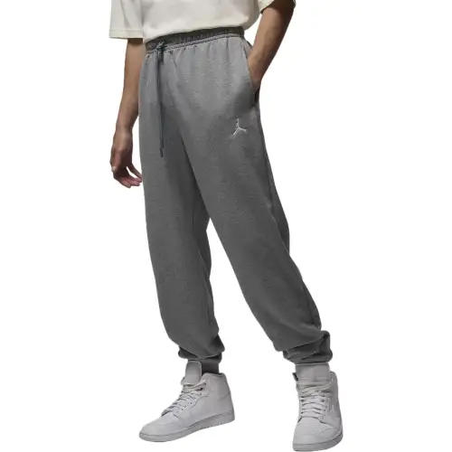 Jordan Brooklyn Knitted Sweatpants Men's Carbon Gray/White