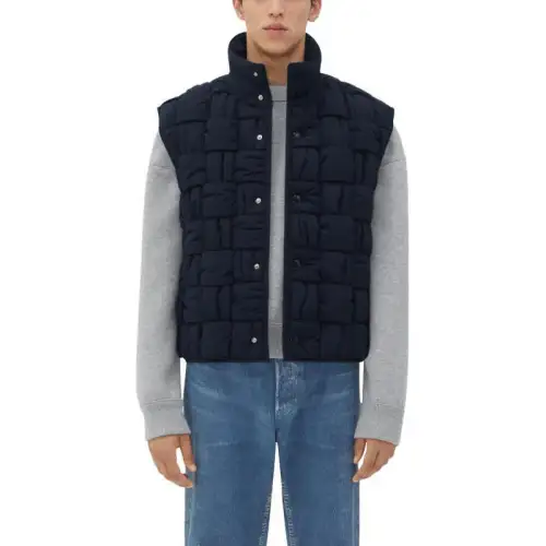 Bottega Veneta Quilted Button Up Vest