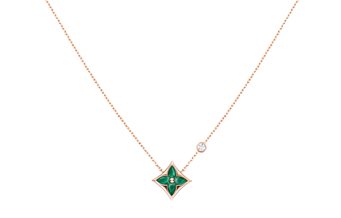 Женская цепочка Louis Vuitton COLOR BLOSSOM BB (золотая)