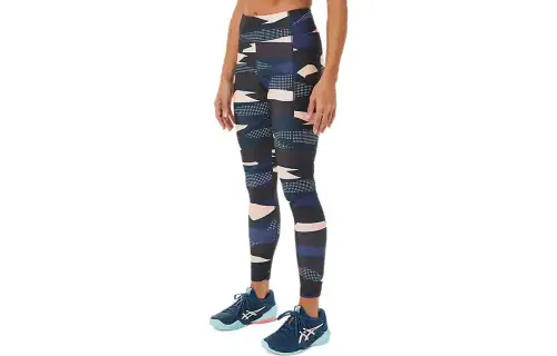 Asics New Strong 92 Printed Tight Leggings Women's Blue