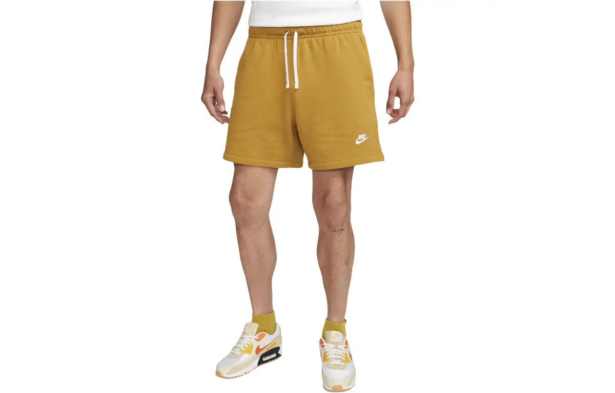 Nike Sports Shorts Men's Earth Yellow Moderate