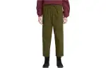 Timberland Casual Pants Women's Dark Olive Green Moderate Straight Fit Pants