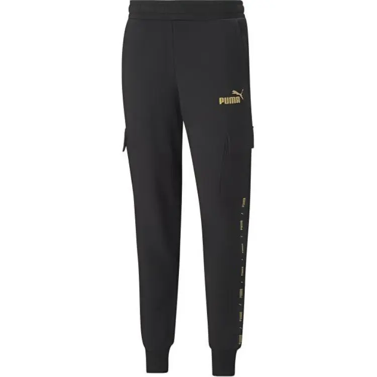 PUMA Knitted Sweatpants Men's Black
