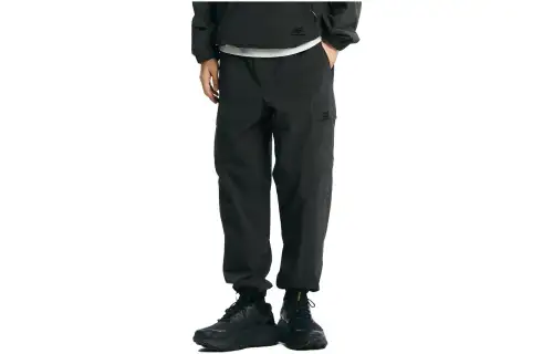 New Balance Casual Pants Men's Black Moderate Straight Fit Pants