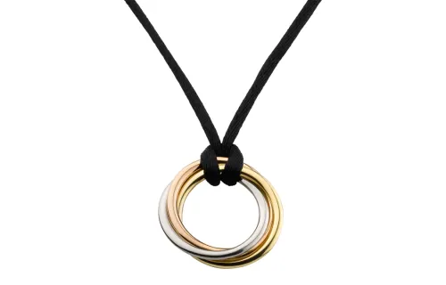 Cartier 18K Gold Trinity Necklace