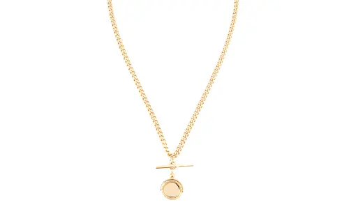 Maison Margiela Gold Plated Brass Necklaces Men's Gold