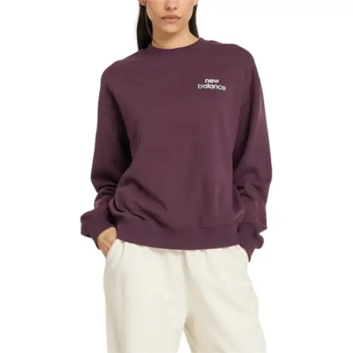 New Balance Sweatshirt Women's Dark Red
