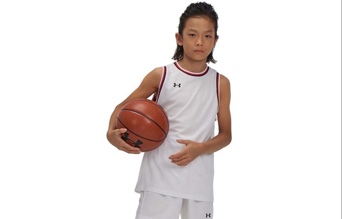 Детская майка Under Armour Basketball Jersey (разноцветная)