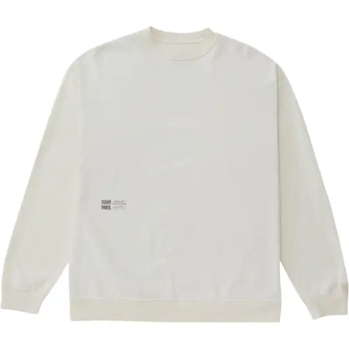 New Balance T Shirts Men's Oat Crew Neck Moderate Straight Fit
