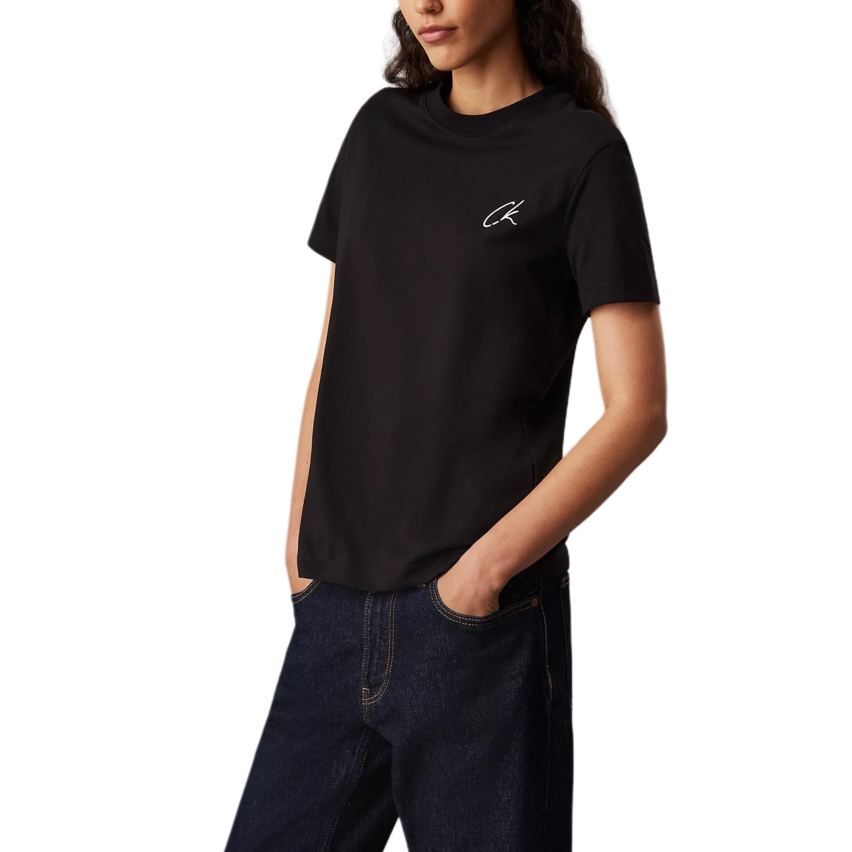 Женская футболка CALVIN KLEIN T (черная)