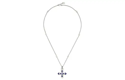 GUCCI 925 Sterling Silver Pendants Unisex Silver