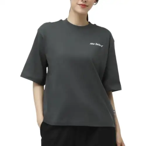 New Balance T Shirt Women's Charcoal Gray