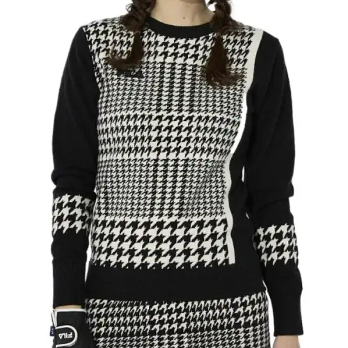 FILA Sweaters Women's Black Crew Neck Moderate Other