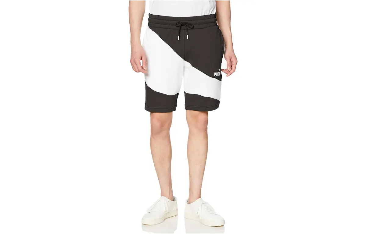 PUMA Knitted Sweatpants Men's Black Moderate Other