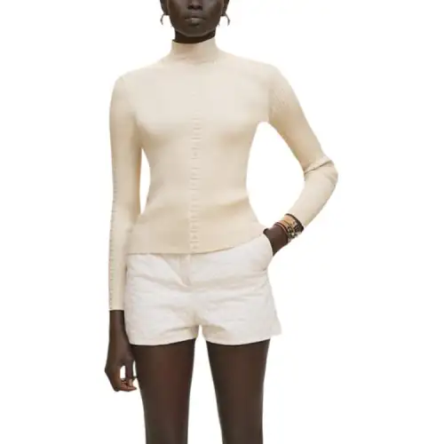 HERMES Knitwear Women's Natural White