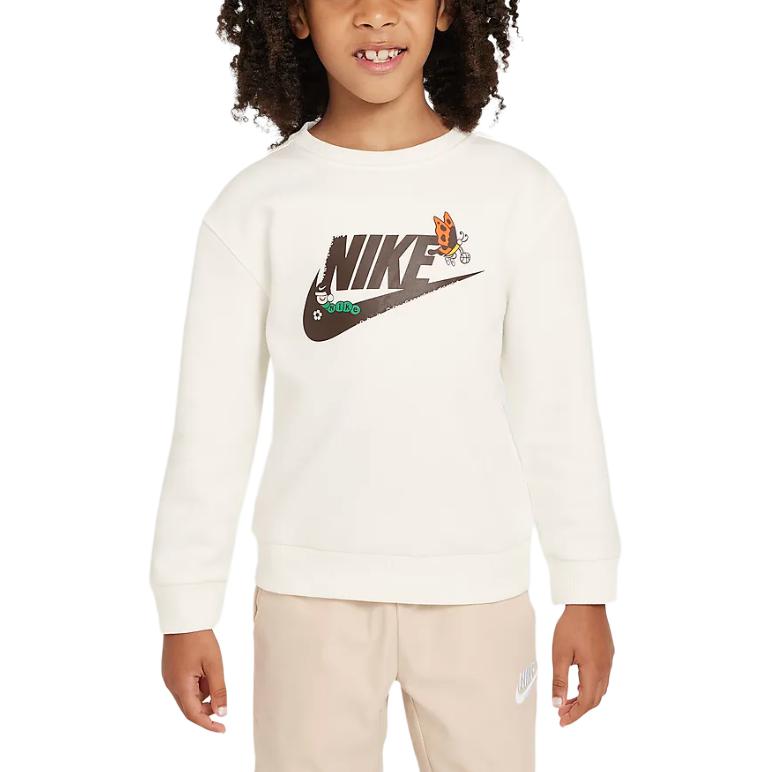 Детское худи Nike Sportswear Club (белое)