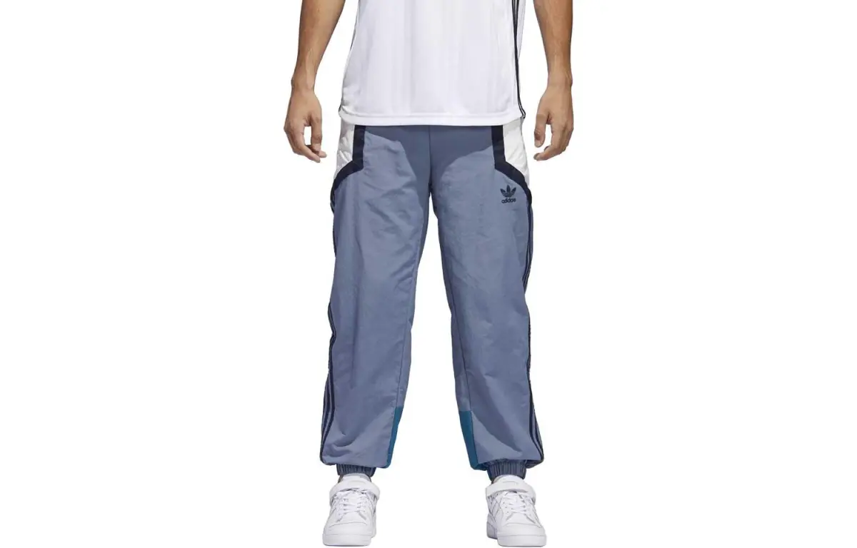Adidas Originals NOVA WIND Knitted Sweatpants Men's Blue