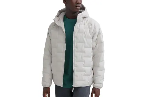 UNIQLO Puffer Jacket Unisex Mist White