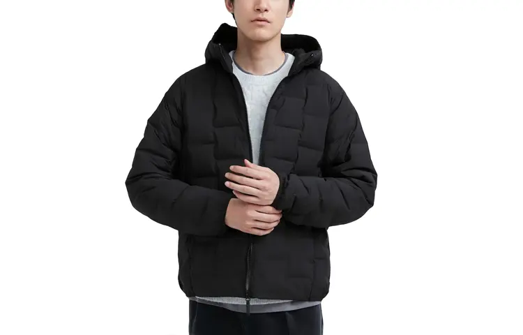 UNIQLO Puffer Jacket Unisex Space Black