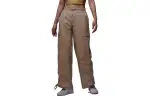 Jordan Cargo Pants Women's Desert Yellow Moderate Straight Fit Pants
