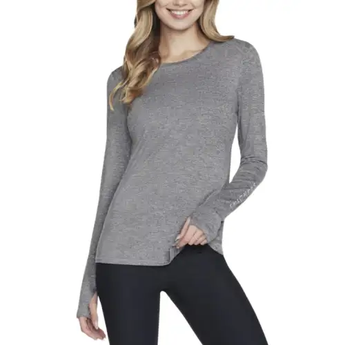 Skechers Gordry Swift T Shirt Women's Charcoal