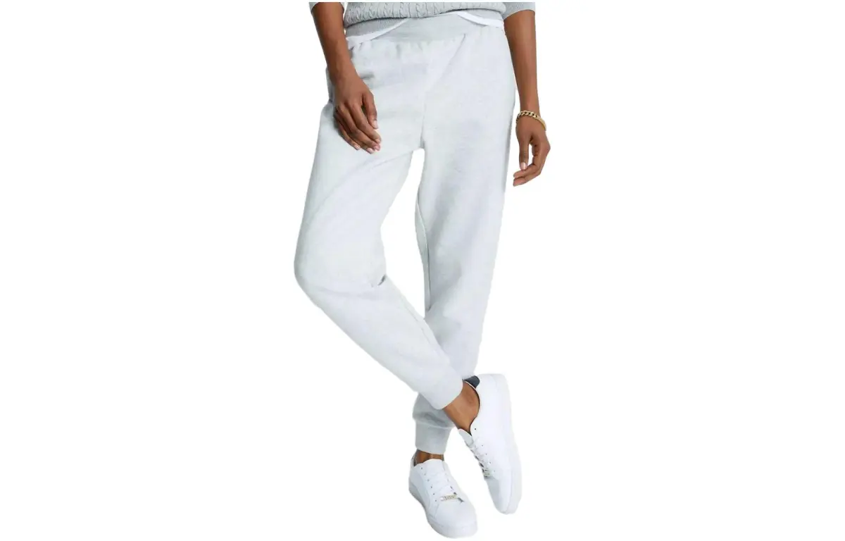 Tommy Hilfiger Relaxed Fit Solid Sweatpant Pants Casual Pants Women's Gray