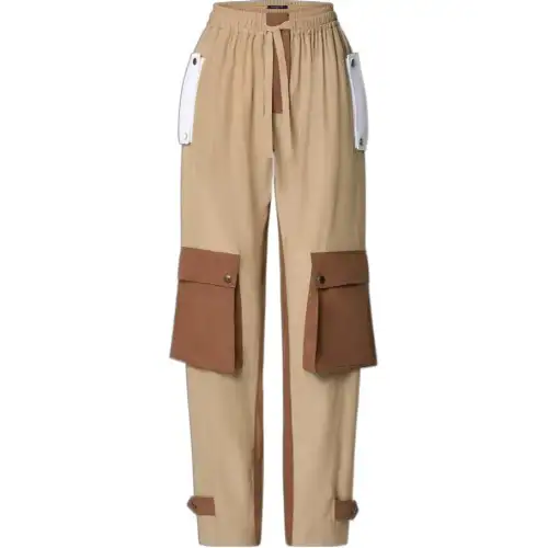 LOUIS VUITTON Color-Blocked Cargo Pants