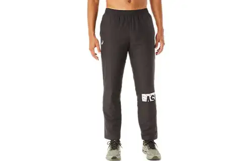 ASICS Casual Pants Men's Black Moderate Cuffed Pants