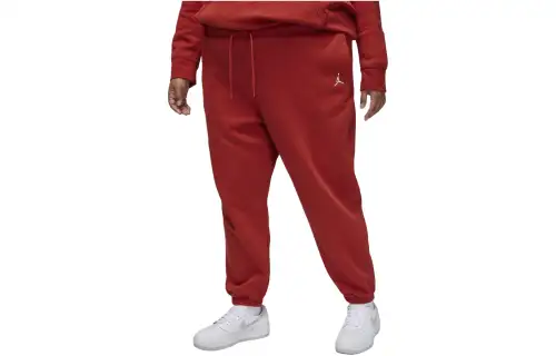 Jordan Brooklyn Fleece Knitted Sweatpants Women's Red
