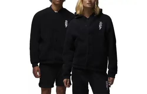 Jordan Zion Jackets & Coats Unisex Black