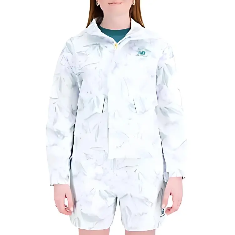 New Balance Essentials Jackets & Coats Women's White Multicolor