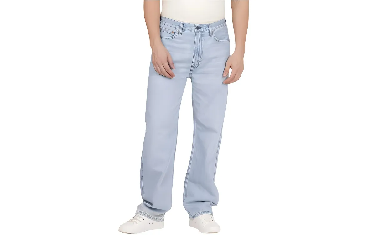 Levi's Jeans Men's Light Blue Moderate Straight Fit Pants