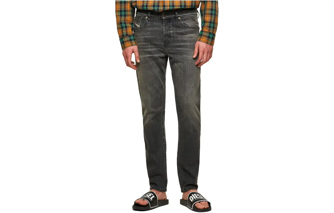 DIESEL Jeans Men's Gray Moderate Other