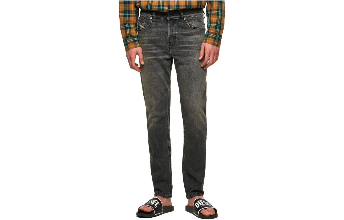 DIESEL Jeans Men's Gray Moderate Other