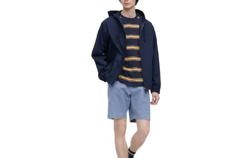 UNIQLO Casual Shorts Men's Sky Blue