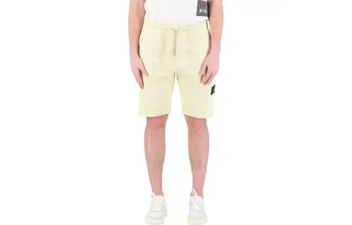 STONE ISLAND Casual Shorts Men's Beige Moderate