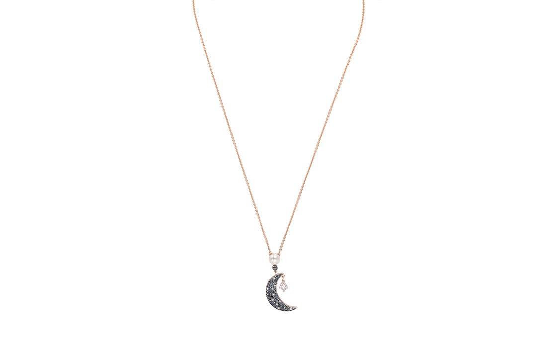 Женская цепочка Swarovski 5489534 (темный градиент)