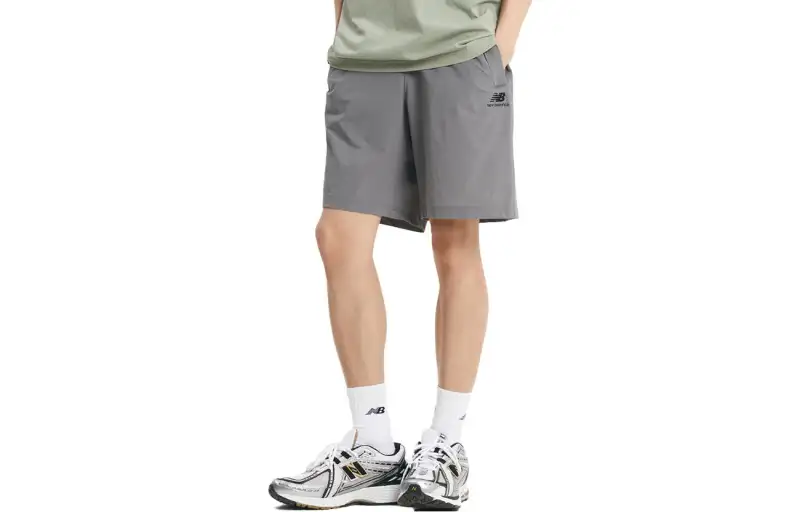 New Balance Casual Shorts Men's Gray