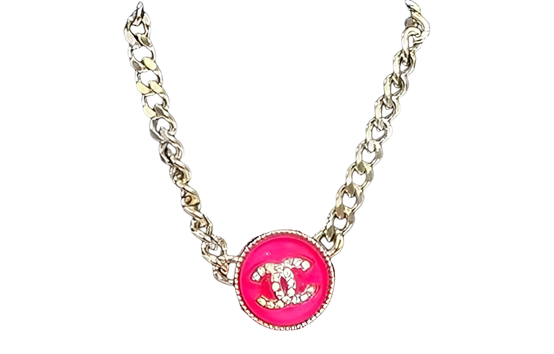 Ожерелье Chanel (розовое)