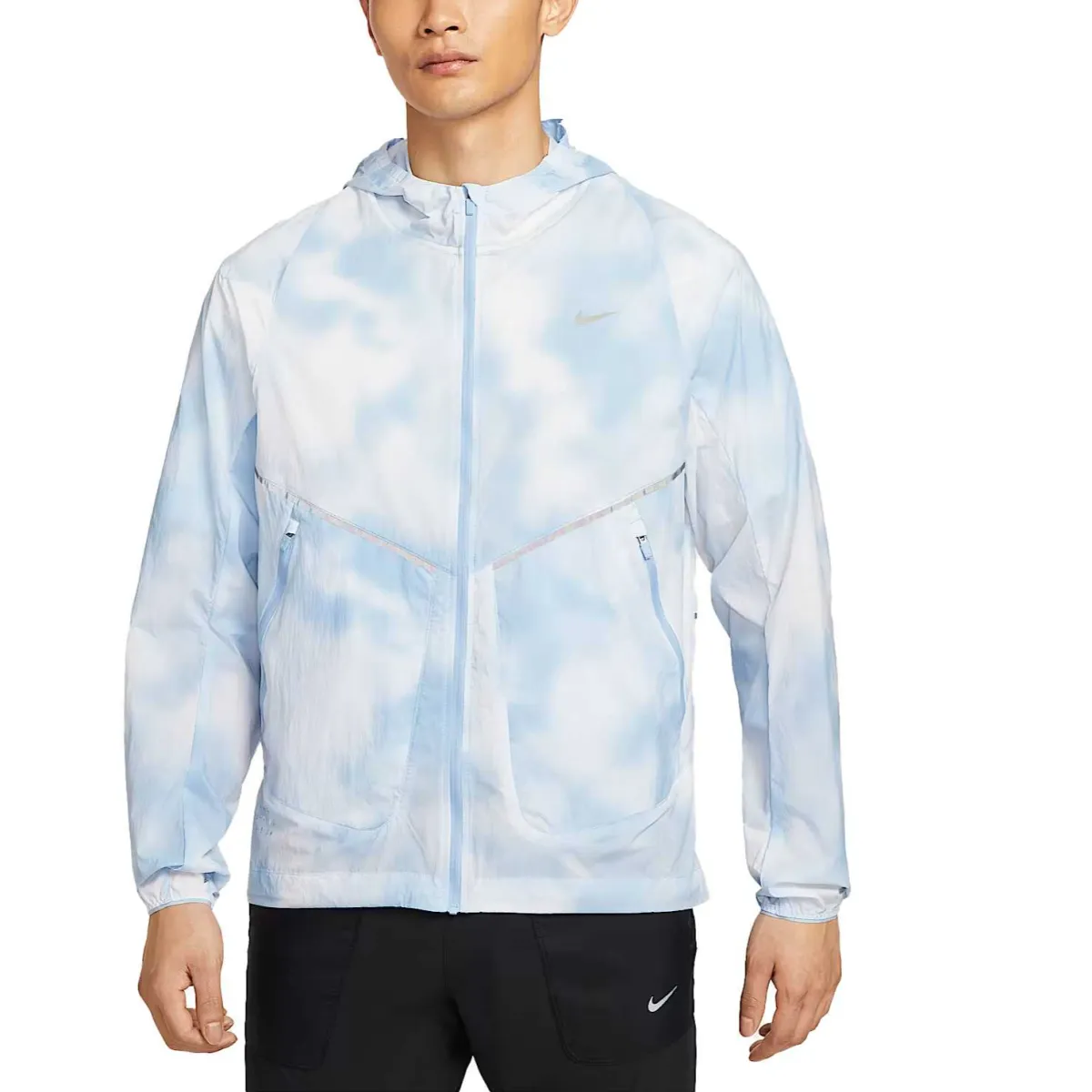 Nike Jackets Men's Mind Blue Hooded Moderate Other