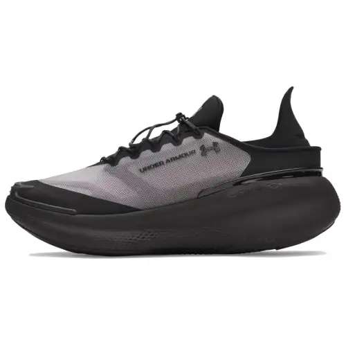 Under Armour Nova Mesh Cushioning Breathable Rebound Low top Casual Shoes Unisex Black