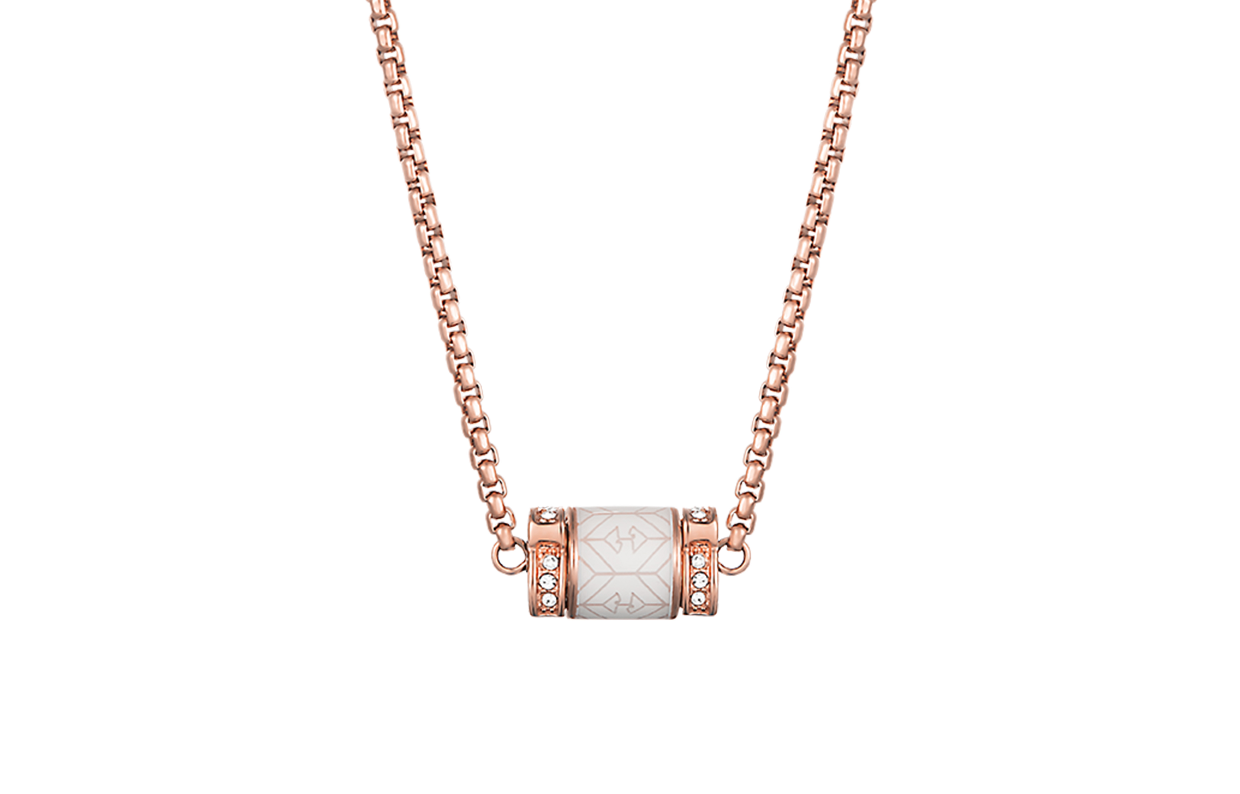 EMPORIO ARMANI Armani, fashionable one bead bracelet, diamond necklace stainless steel