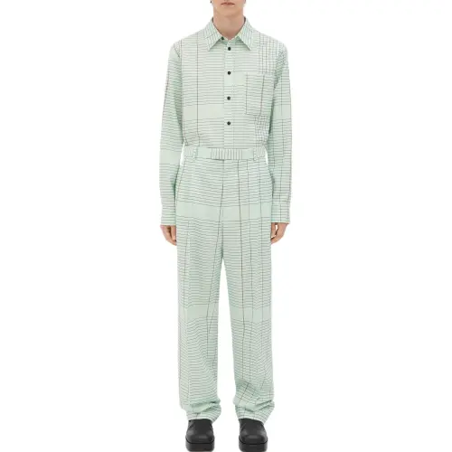 Bottega Veneta FW24 Casual Pants Men's Green
