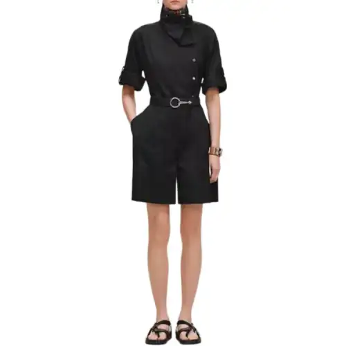 HERMES Bodysuits Women's Black Other