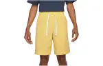 Nike Casual Shorts Men's Yellow Moderate