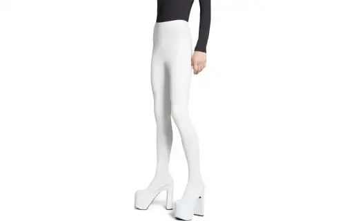 Balenciaga SS23 Leggings Slim Fit Women's White