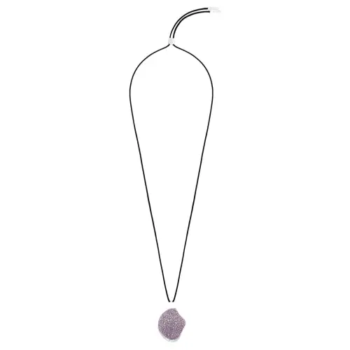 LOEWE Artificial Crystal Necklaces Women's Purple